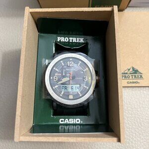 Casio Pro Trek Tough Solar Triple Sensor 52mm Watch PRG-600 -Japanese Quartz